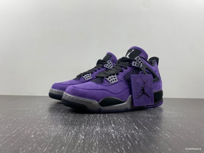 Kicktheory Scott Purple Jordan Suede 4 Travis x Air 0714